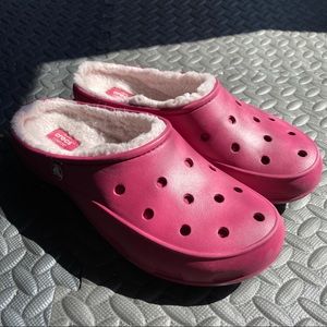 Lined Crocs